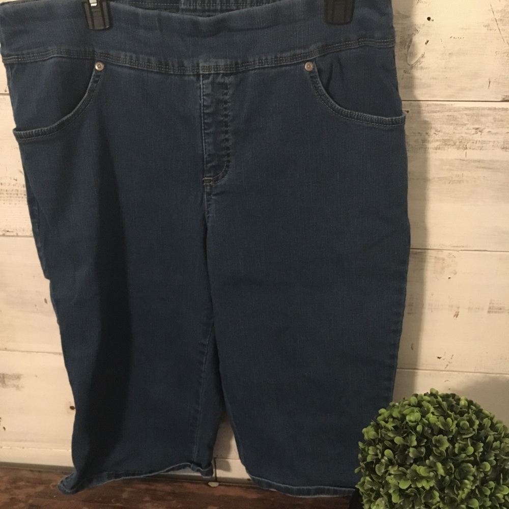 Denim Capris